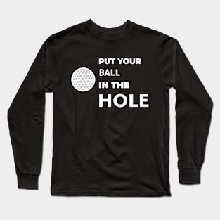 Golf Ball Long Sleeve T-Shirt